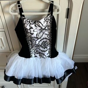A Wish Come True ballet costume dance rhinestones sparkle tulle child L 12-14